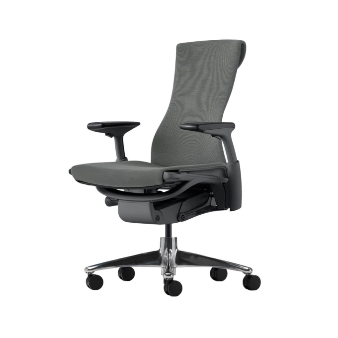 EMBODY Pewter / Aluminium Poli HERMAN MILLER