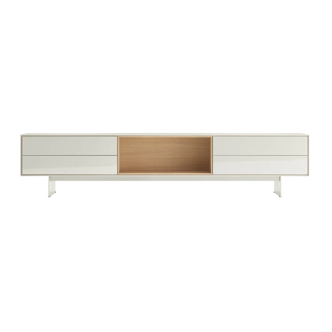 Meuble de rangement OTTO L 259 Blanc brillant MDF ITALIA