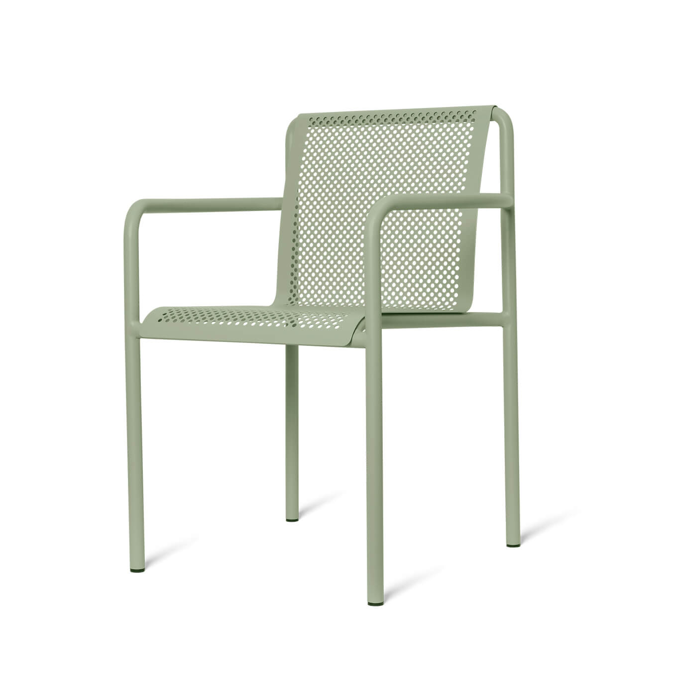 DAPPLE CHAIR W ARMS Vert Thé FERM LIVING