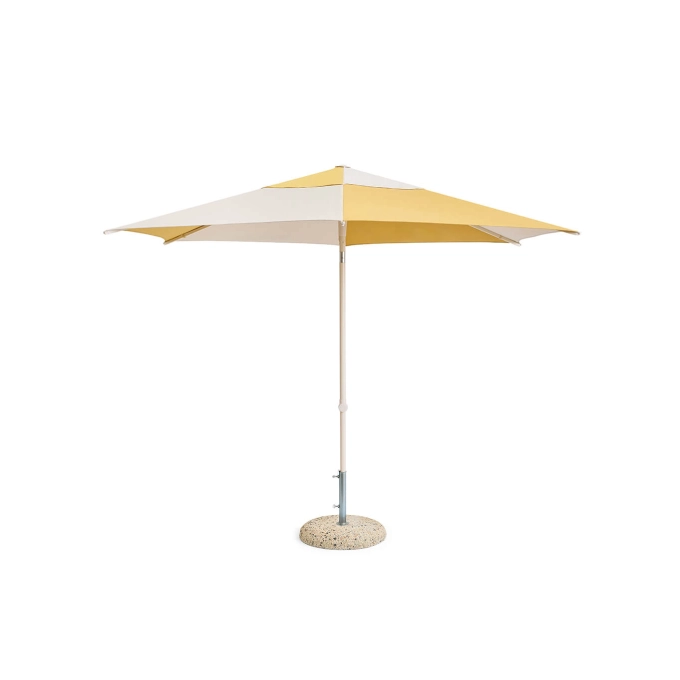 Accessoire extérieur Parasol TERRAZZA Hexagone Ocre HAY