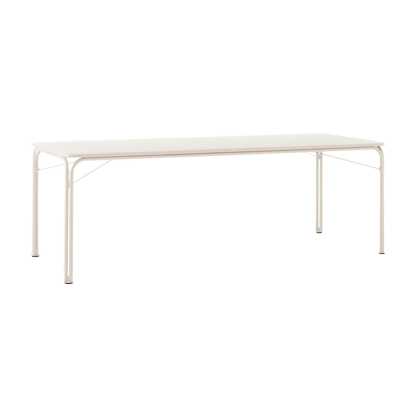 Table extérieur Table THORVALD SC99 Ivoire AND TRADITION