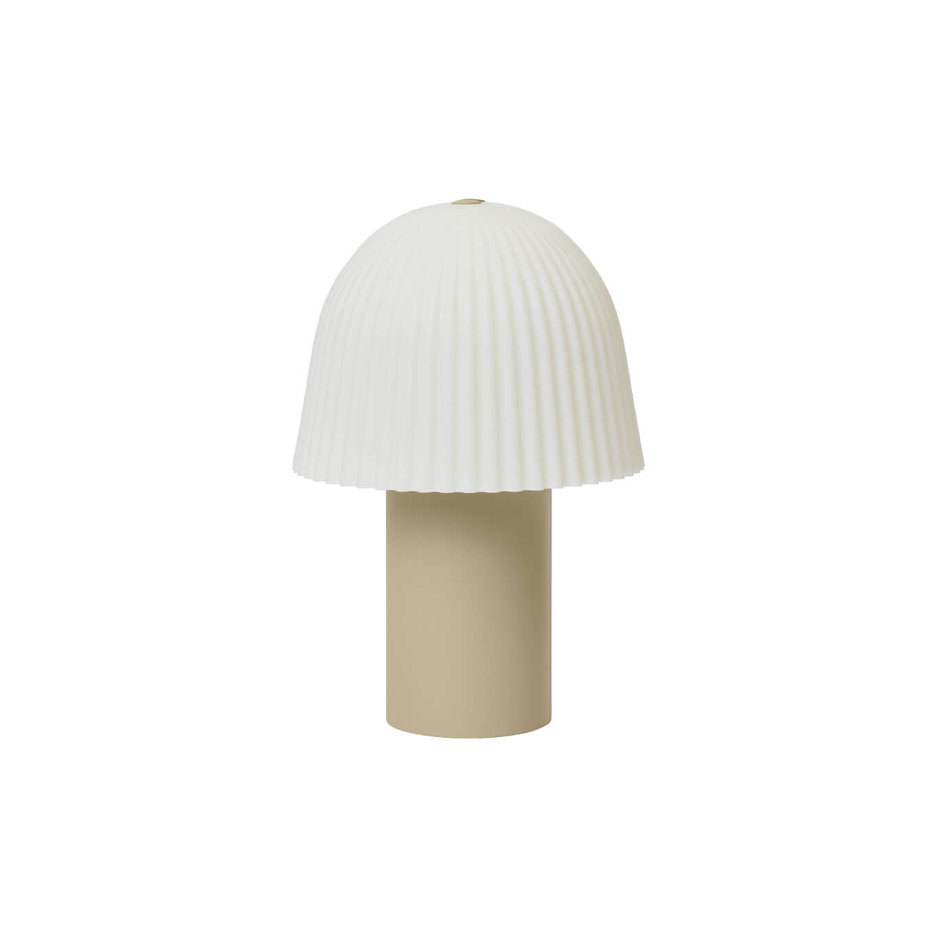 FRILL PORTABLE LAMP Cachemire Blanc FERM LIVING