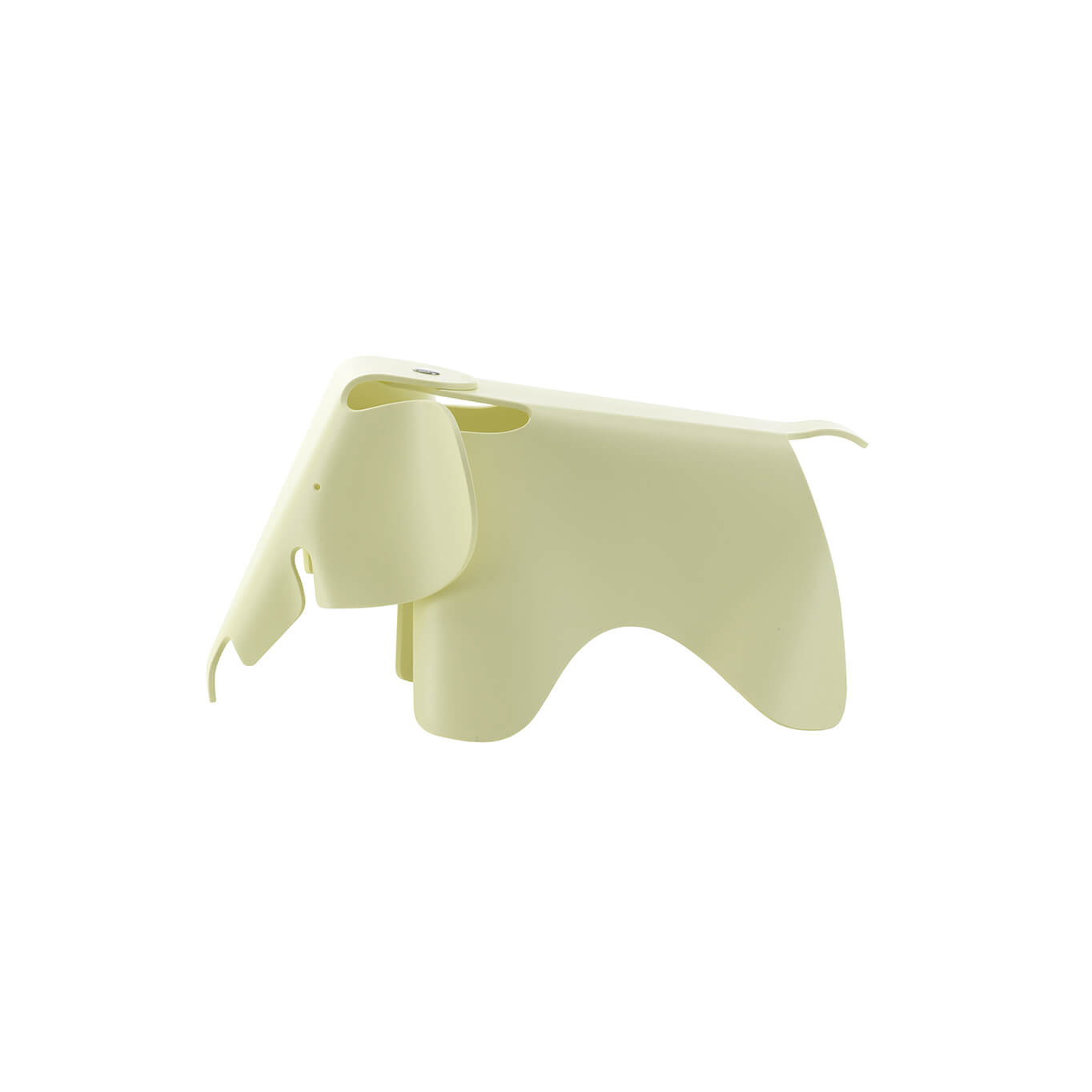 Eames elephant small RE jaune canari 1