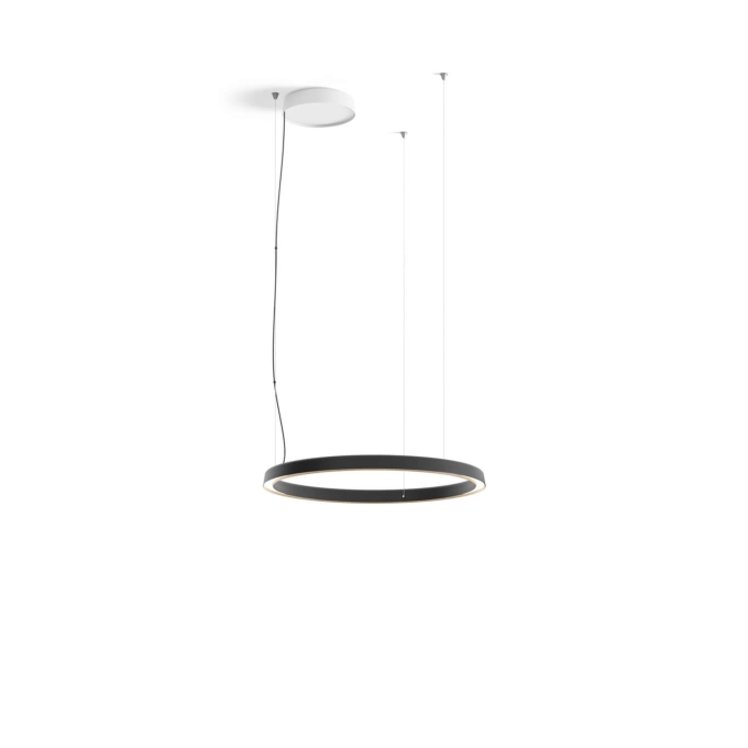 Pendant Light COMPENDIUM Ø 72 3000 K Black LUCEPLAN