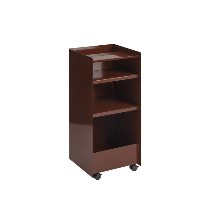 Desserte FOLDED ouvert H 83,7 Rouge foncé MUUTO