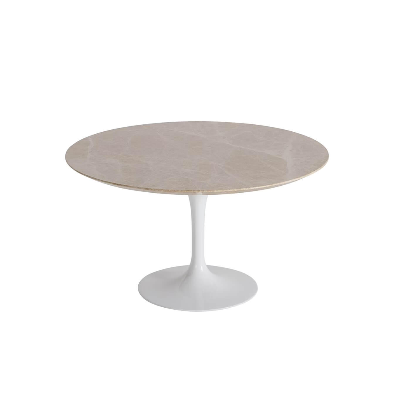 Table basse SAARINEN Marbre Emperador Light brillant KNOLL