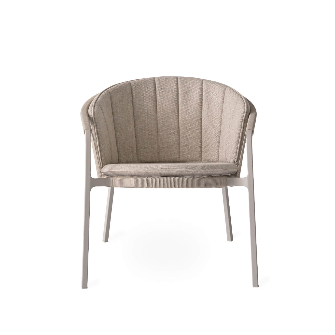 LAGRASSE LOUNGE avec coussin d'assise et dossier VIPP