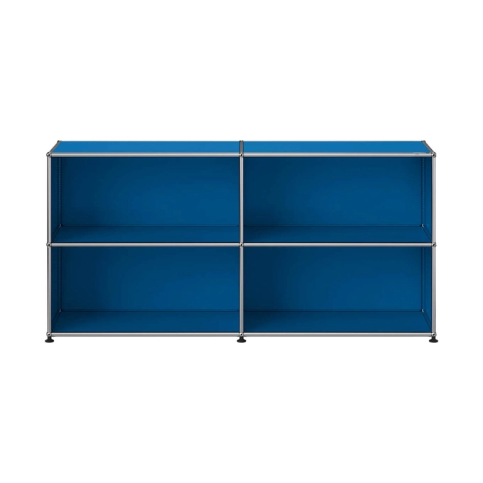 Meuble de rangement USM HALLER M67 Bleu Gentiane USM HALLER