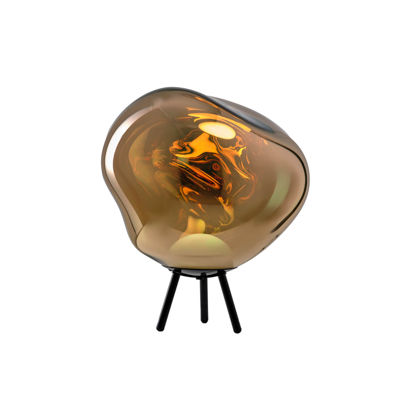 Lampe à poser MELT PORTABLE LARGE Or TOM DIXON