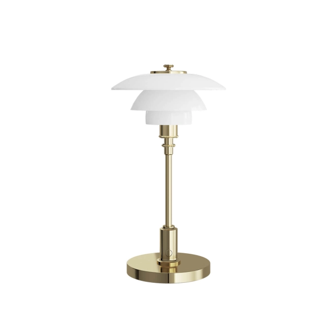 Portable Lamp PH 1/1 PORTABLE Brass metallised LOUIS POULSEN