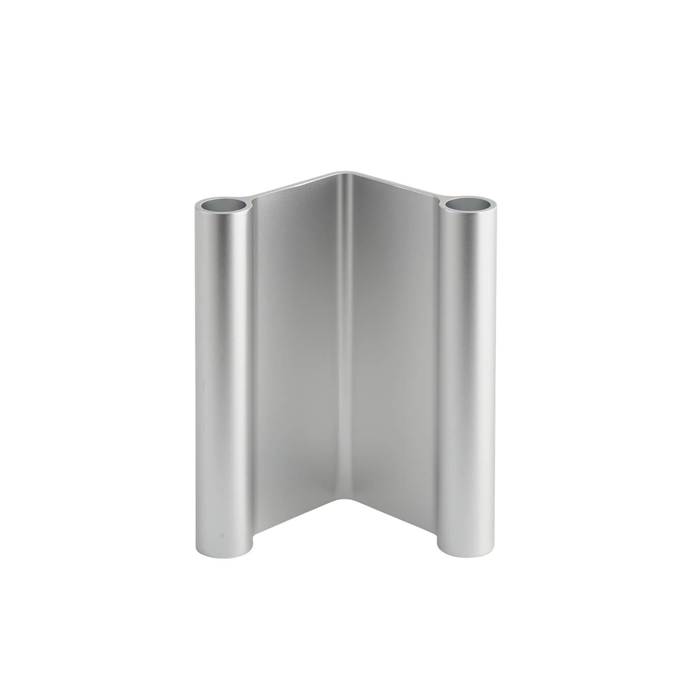 Photophore, bougeoir et bougie PAIR H 18 Aluminium MUUTO