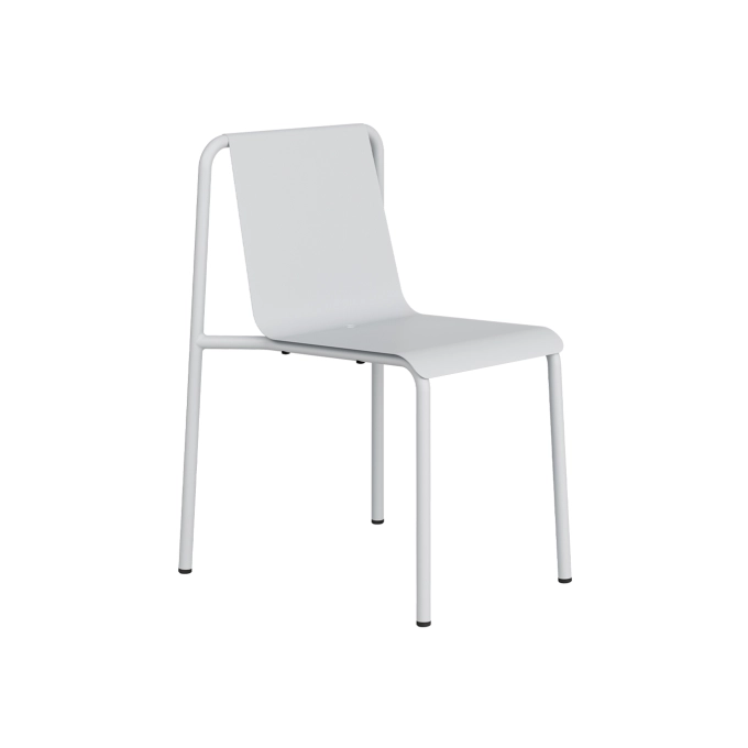 Outdoor Chair and Small Lounge Chair PANORAMA Chalk Gray TIPTOE