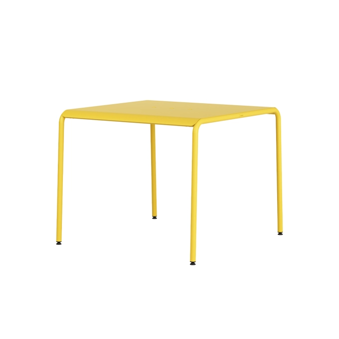 Outdoor Table PANORAMA Sun Yellow L 90 TIPTOE