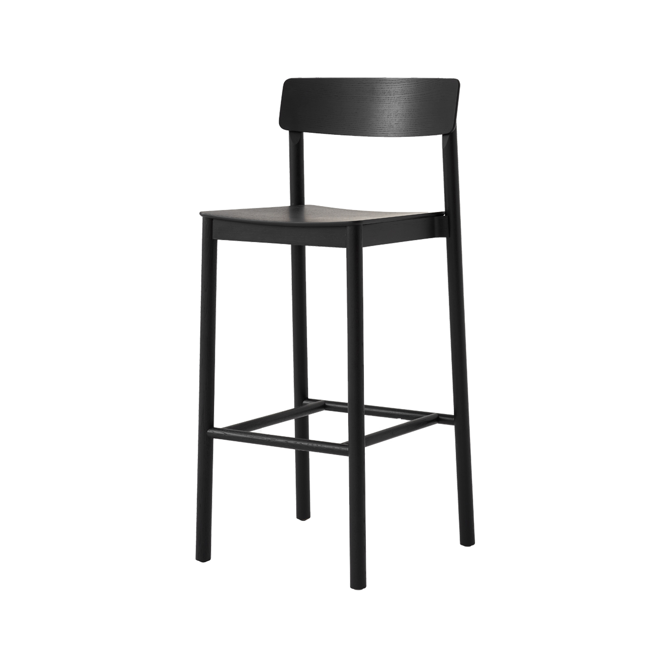 Tabouret haut BETTY TK16 Frêne noir AND TRADITION