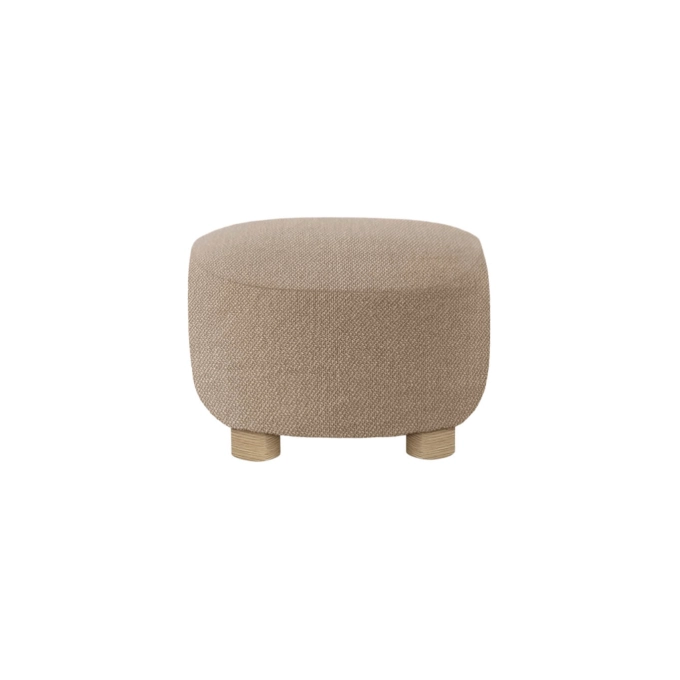 Pouffe THE TIRED MAN Oak/ Logan Flint AUDO COPENHAGEN