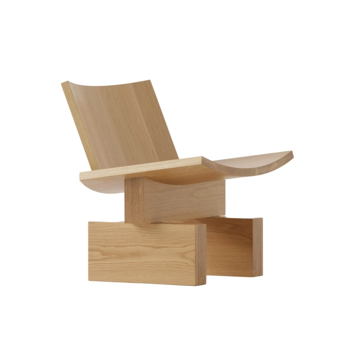 Fauteuil PLANE Chêne RESIDENT