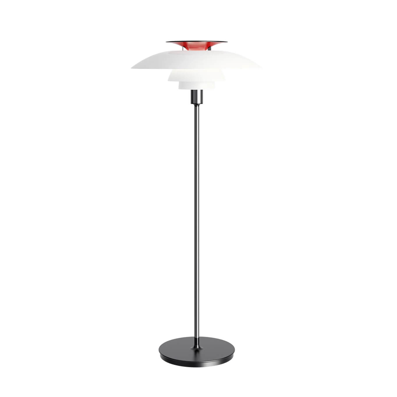 Floor Lamp PH 80 Chrome LOUIS POULSEN