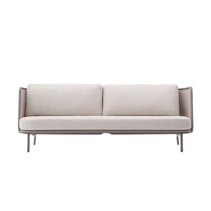 SEDALIS 3 places Corde Taupe KAVE HOME
