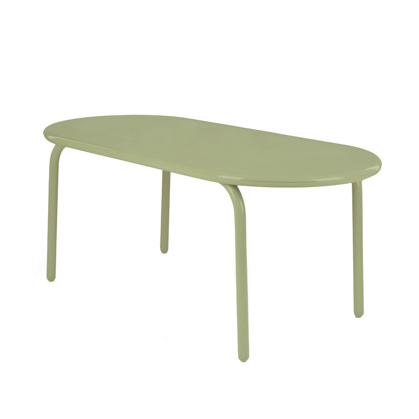 Table Groove Obround Mousse TOM DIXON