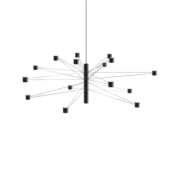 Pendant Light POLAR 15.3 Black KDLN