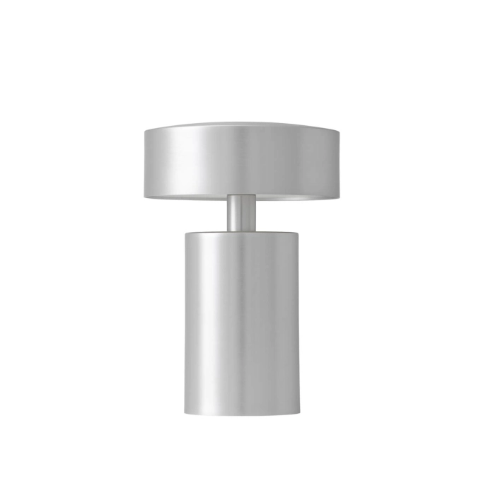 Lampe sans fil COLUMN TABLE Aluminium Brossé AUDO COPENHAGEN