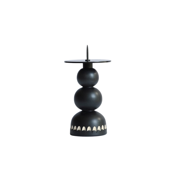 Photophore, bougeoir et bougie AURORA small Érable noir ZANAT