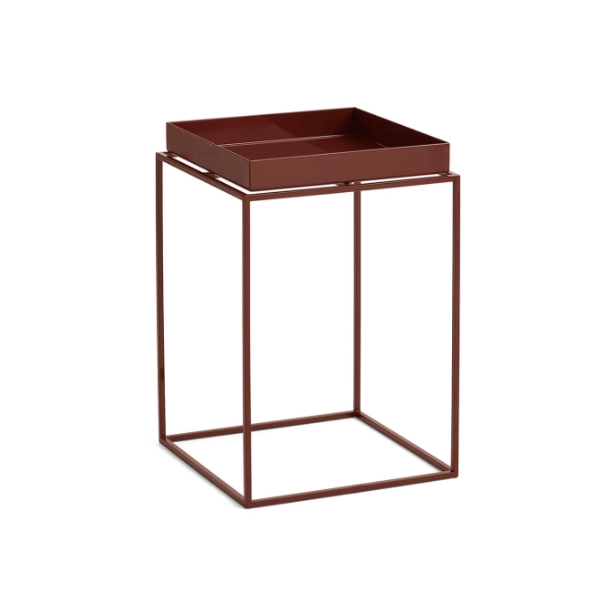 Coffee Table TRAY 30 x 30 High Chocolate HAY