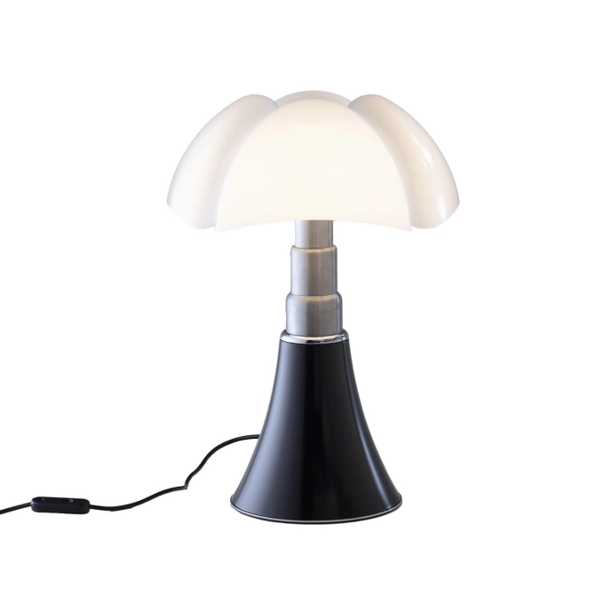 Table Lamp PIPISTRELLO LED Black Polished MARTINELLI LUCE