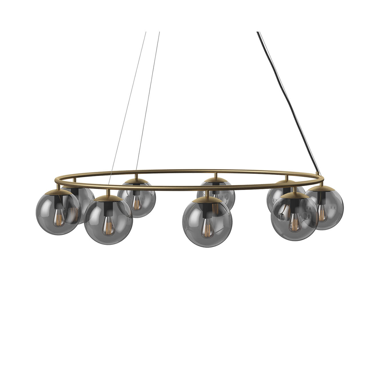 Suspension ORB Ø 105 Laiton antique BOLIA