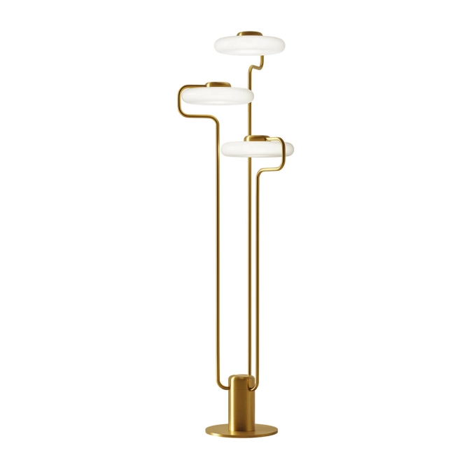 Floor Lamp TRATTO FLOOR Brass KDLN