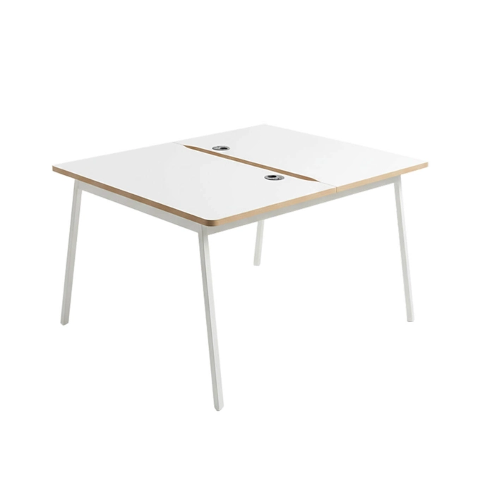 LAYOUT STUDIO double Blanc avec prise HERMAN MILLER