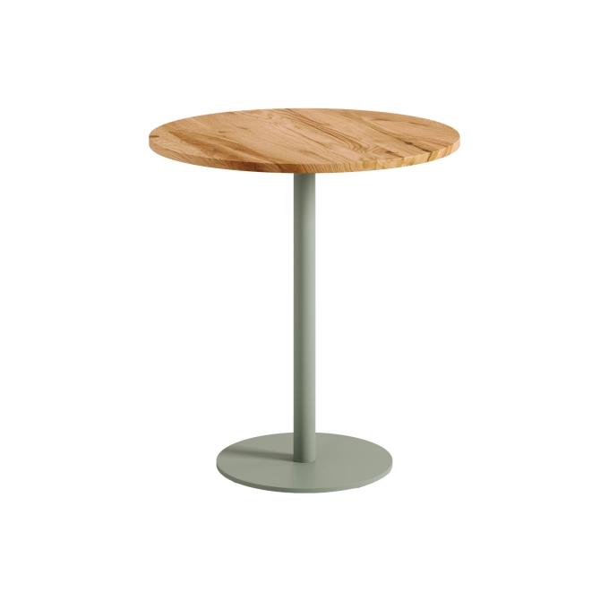 Table MOKA Chêne/Gris Eucalyptus Ø 70 TIPTOE