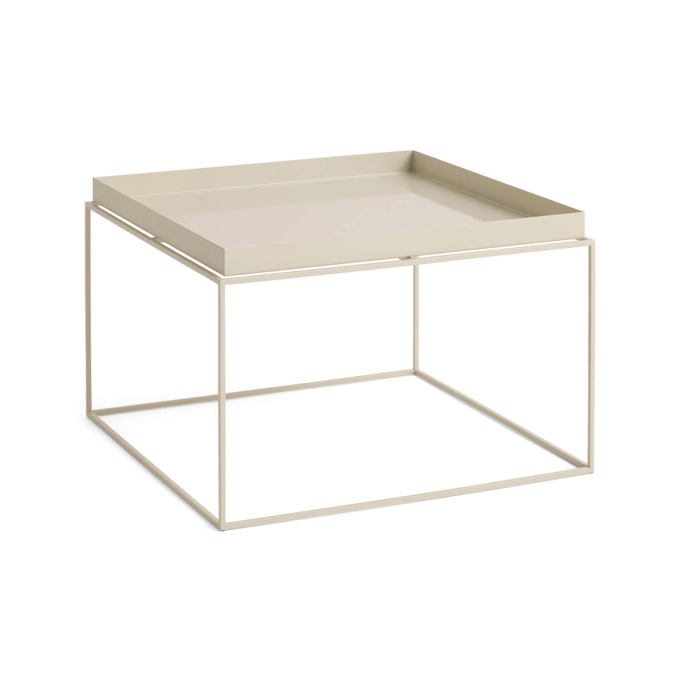 Coffee Table TRAY 60 x 60 Warm Beige HAY