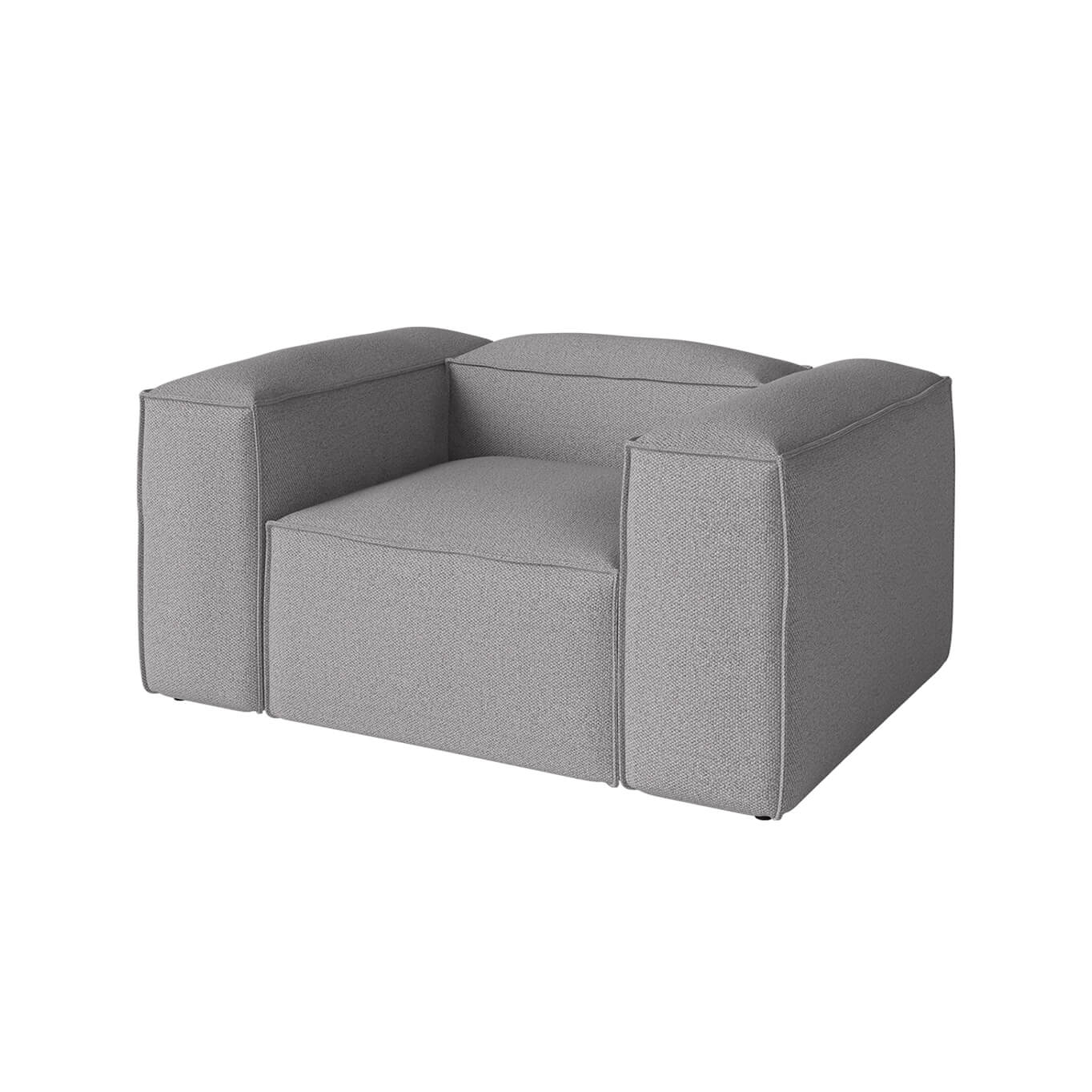 Easy chair COSIMA Monza Light grey BOLIA