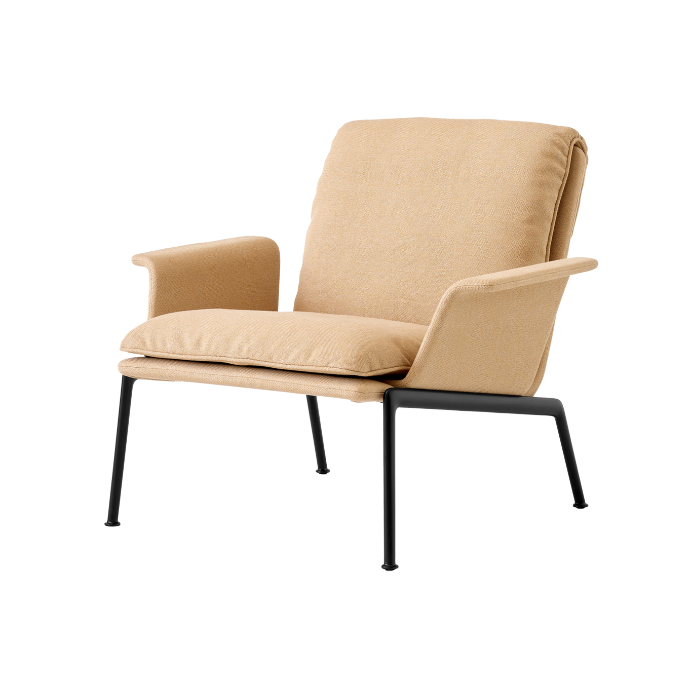 Easy chair MUNO LN19 with armrests Clay 0007 AND TRADITION
