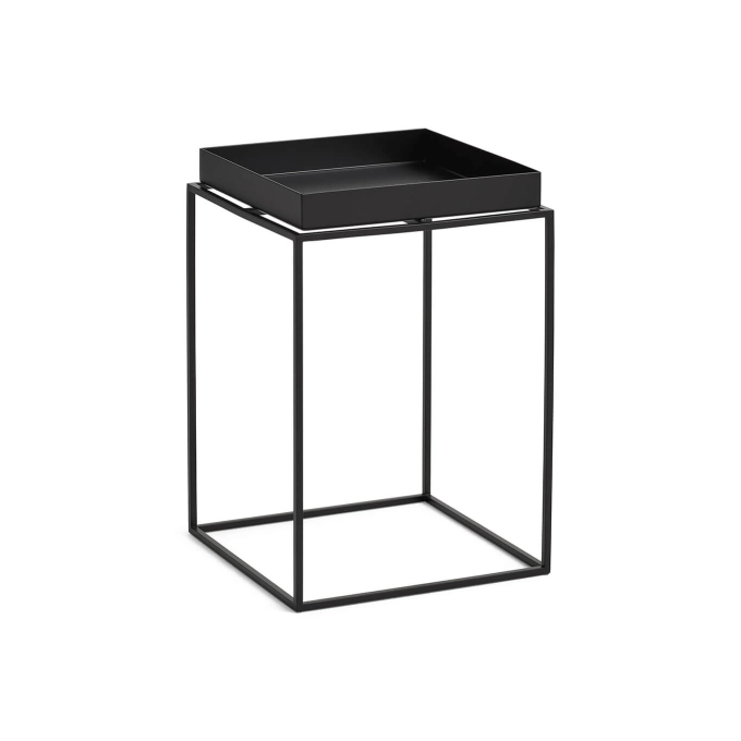 Coffee Table TRAY 30 x 30 High Black HAY