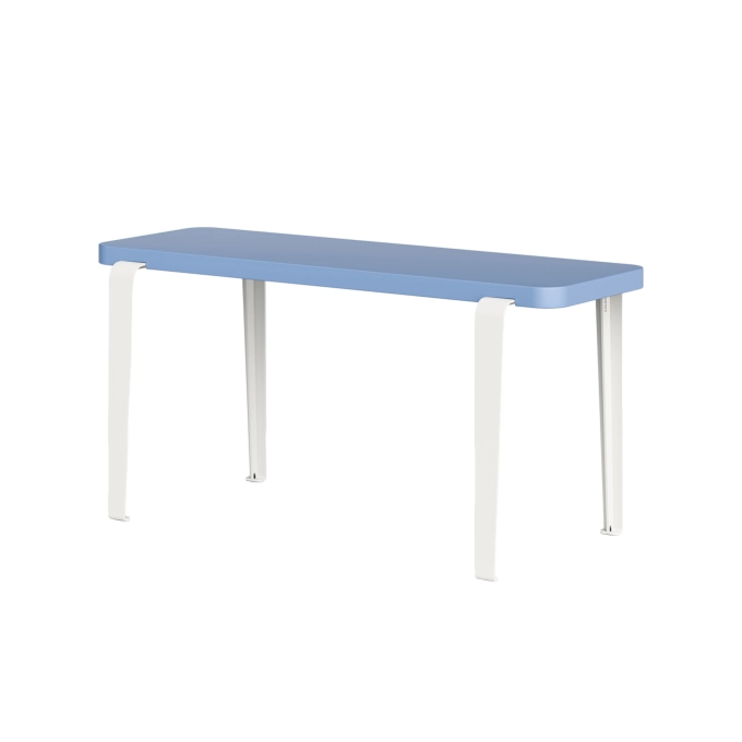 Banc LOU Bleu Roche/Blanc Crème L 90 TIPTOE