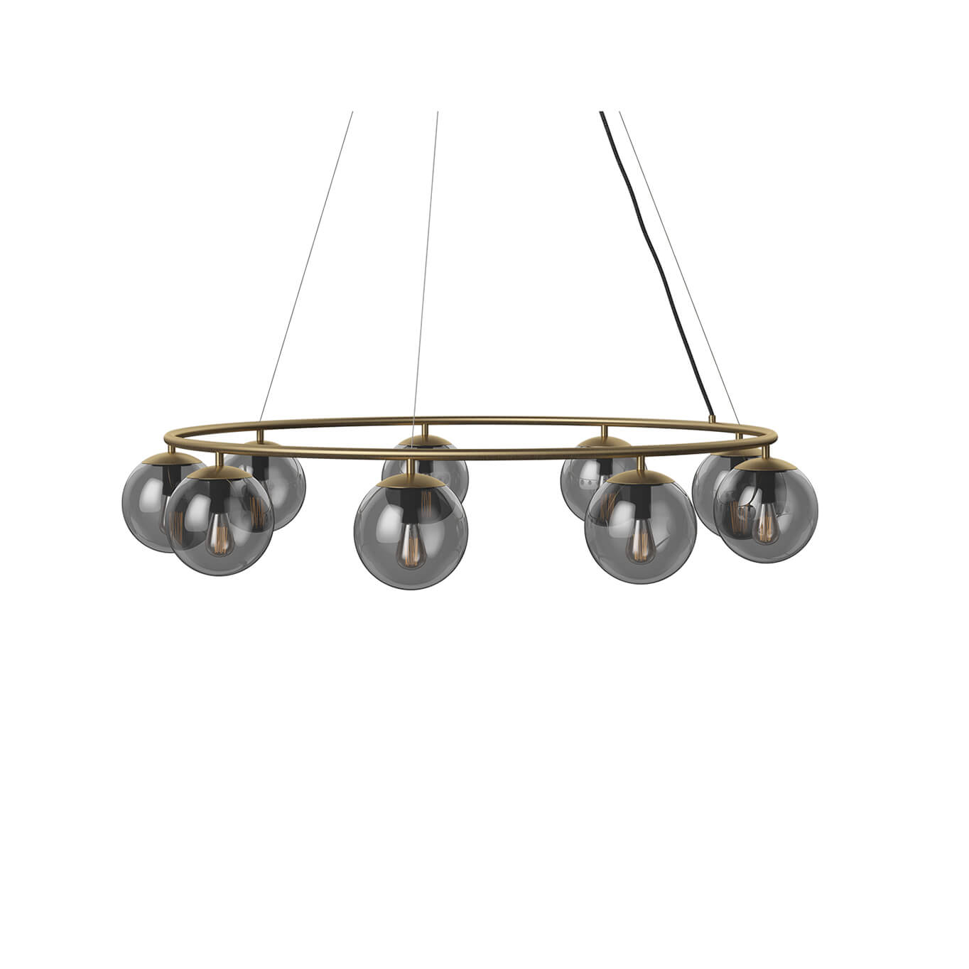 Suspension ORB Ø 85 Laiton antique BOLIA