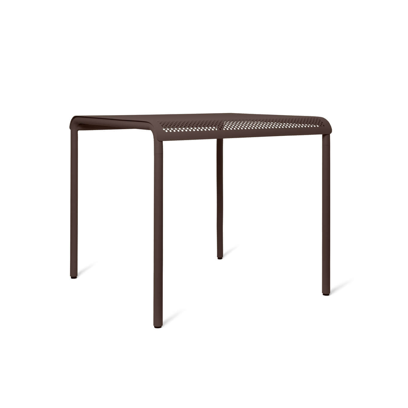 DAPPLE DINING TABLE 80x80 Chocolat Foncé FERM LIVING
