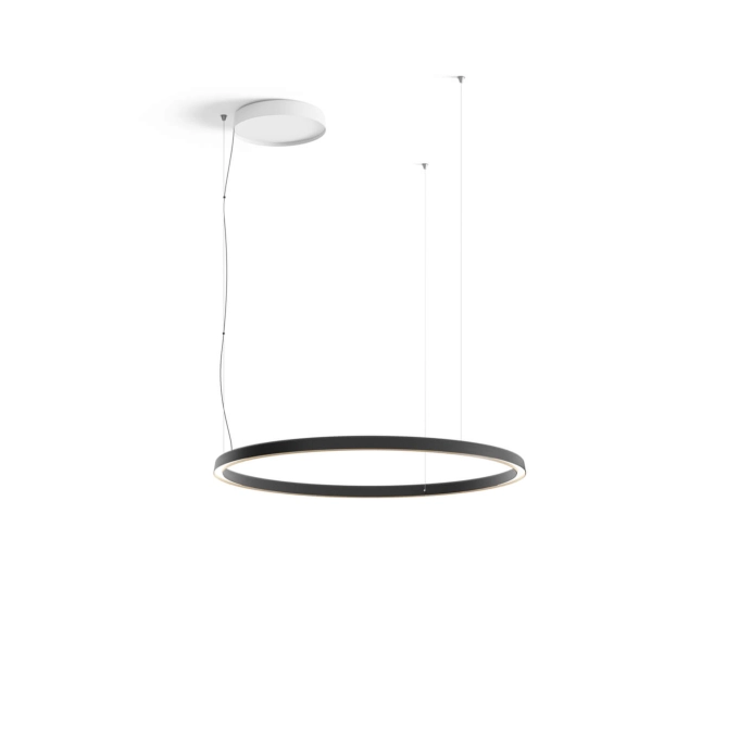 Suspension COMPENDIUM Ø 110 Noir LUCEPLAN