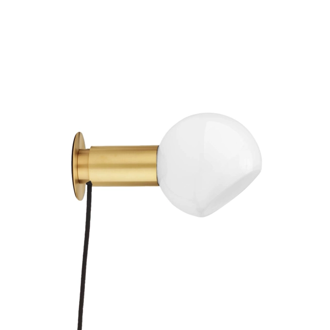 Wall light DONYA with plug Gold Stainless Steel ANOUR
