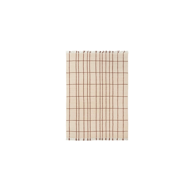 Rug SEN Beige Brown FERM LIVING