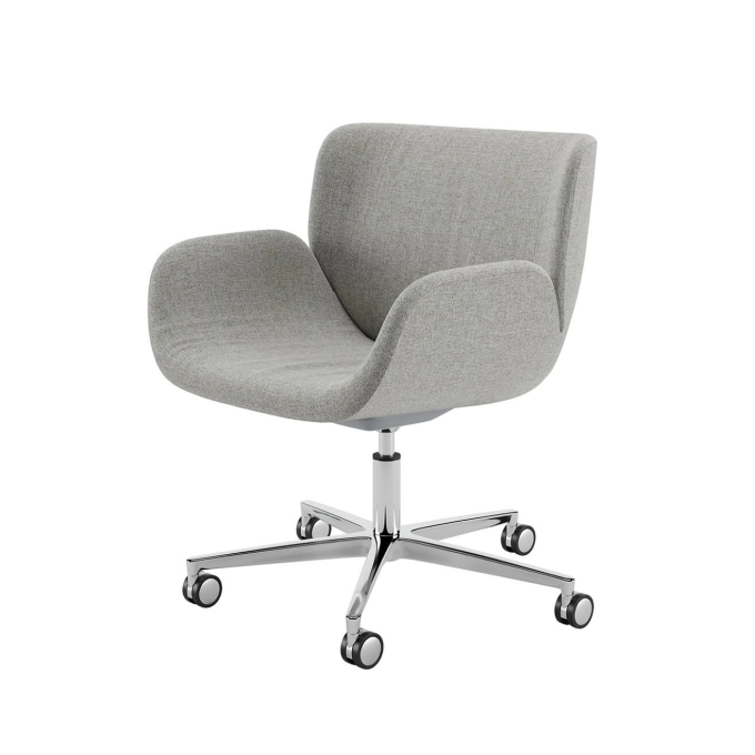 Fauteuil de bureau CARI 5 branches à roulettes Step Melange 60345 ARPER