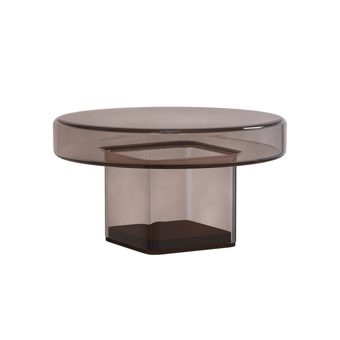 Table basse NAKED Ø 53 Smoke NORR11