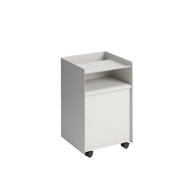 Trolley FOLDED with drawer H 61,5 Grey MUUTO