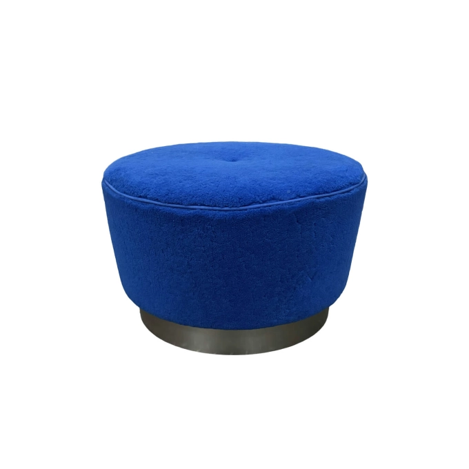 Pouffe ANAIS Blue BAXTER MADE IN ITALY