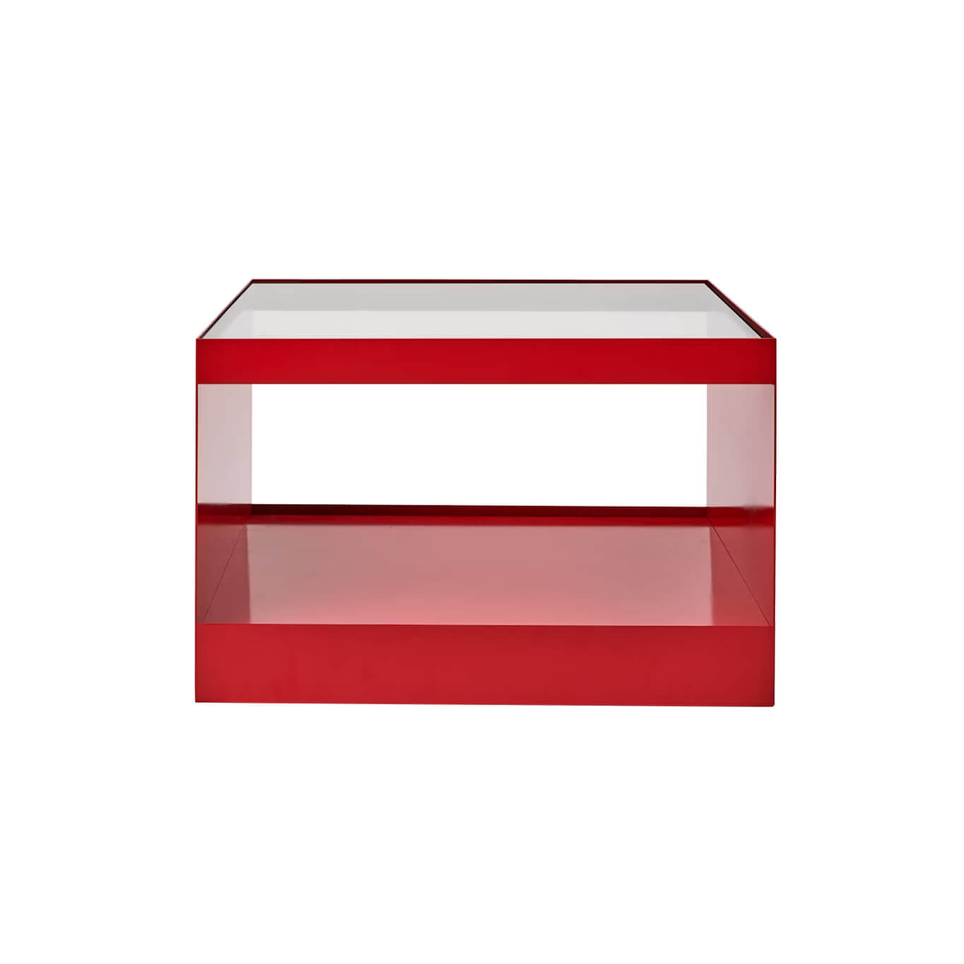 Coffee Table D'URSO L 56 Red KNOLL