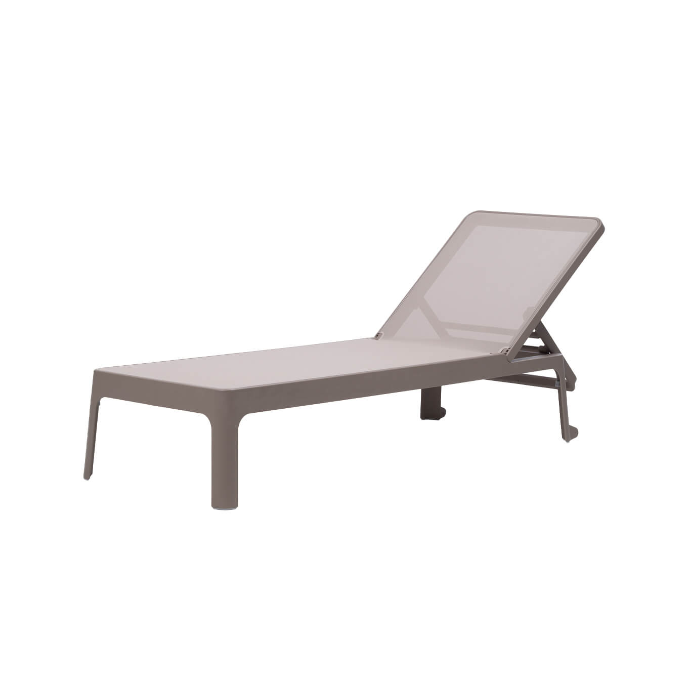 Outdoor Bench and Sunlounger PLANO Dove NARDI