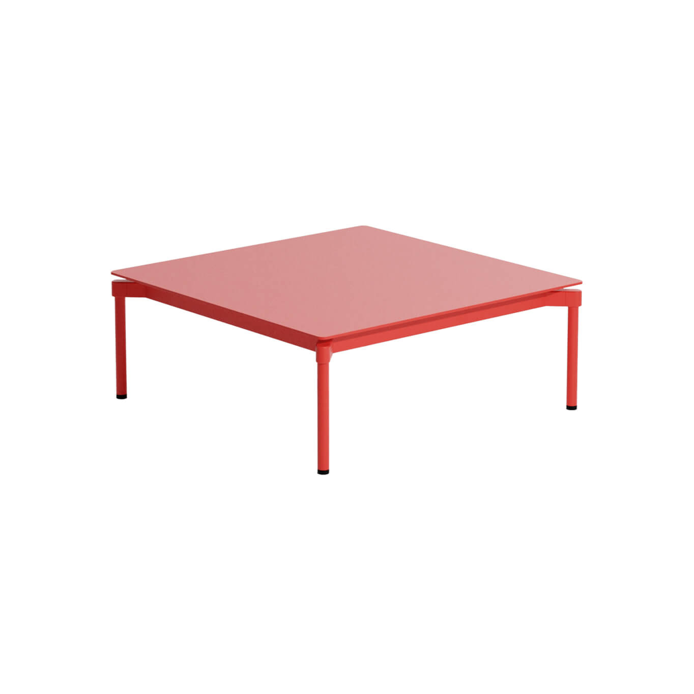 Table Basse Fromme Aluminium Rouge