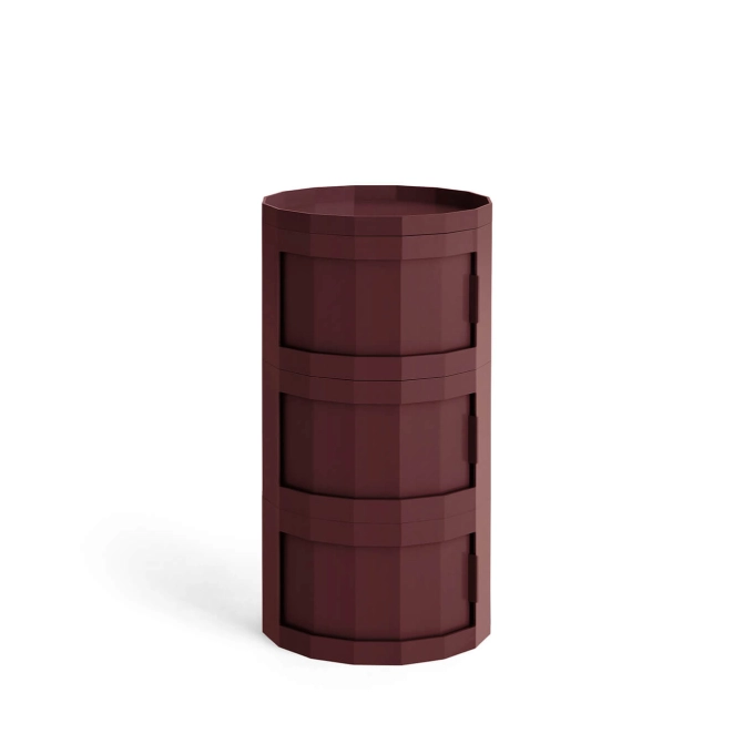 Meuble de rangement FACET 30 Bordeaux HAY